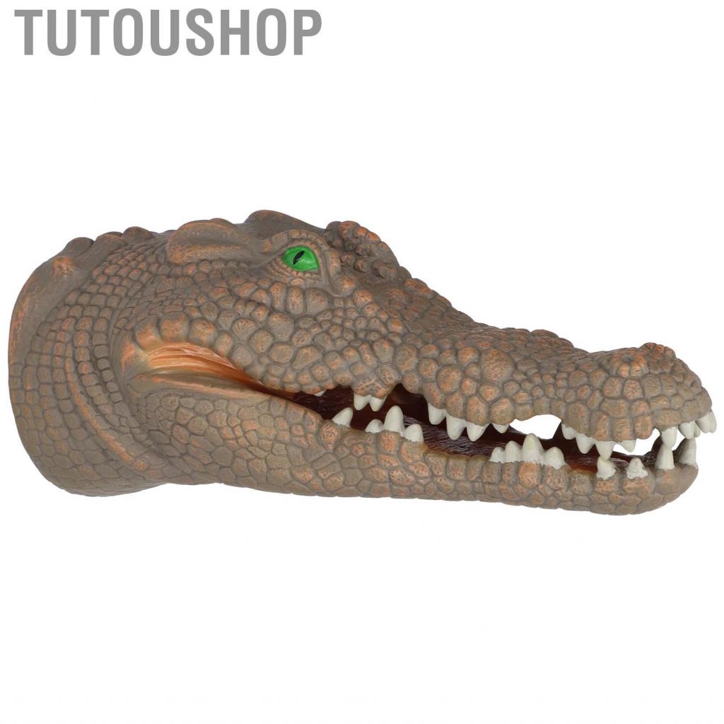 Tutoushop ตุ๊กตาหัวจระเข้ ของเล่นหุ่นมือจระเข้
