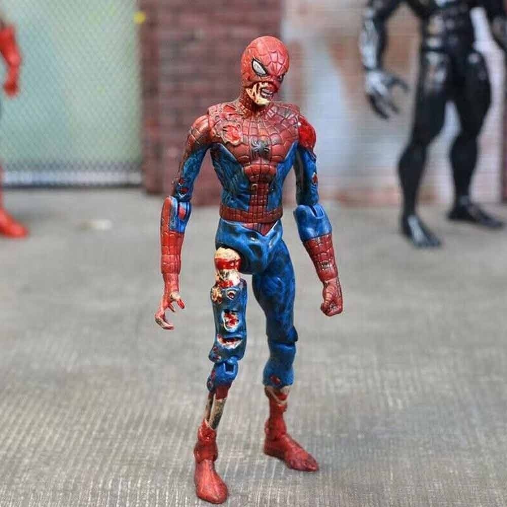 Zombie Series Spider-man Action Figure Toy Model Rare Gift New Action Figures