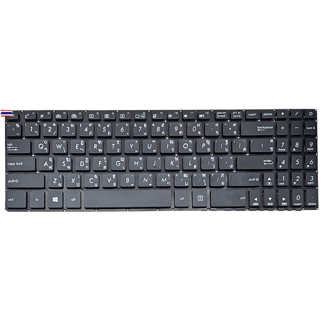 KEYBOARD คีย์อร์ด ASUS FX570UD X570Z A570Z M570D X570 A570 TH-EN