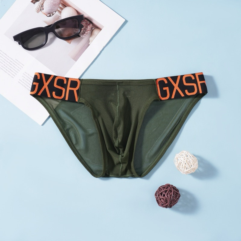 กางเกงใน GXSR bikini เนื้อผ้าซทรู สวมใส่สบาย ระบายอากาศได้ดี Size M - 2XL