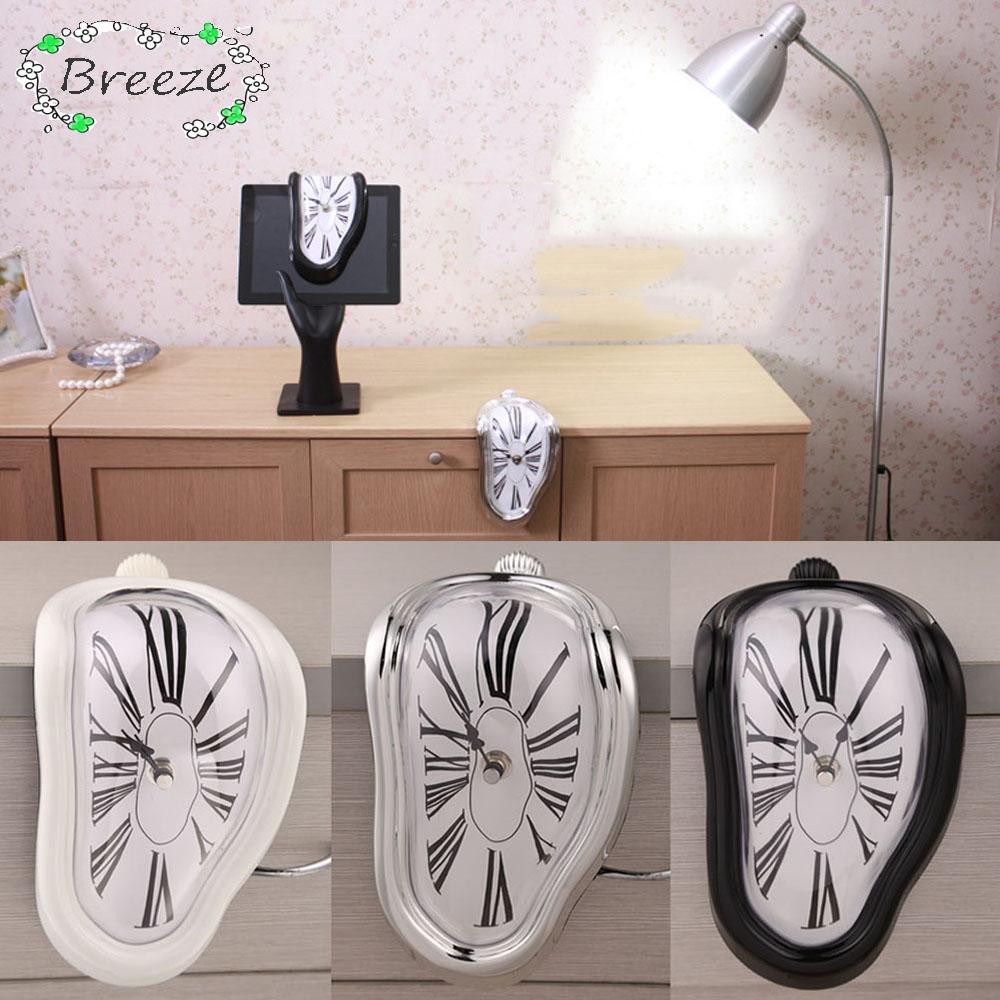 Breeze นาฬิกาละลาย Dali สไตล์ Home Art Design Wall Decor แขวนผนัง