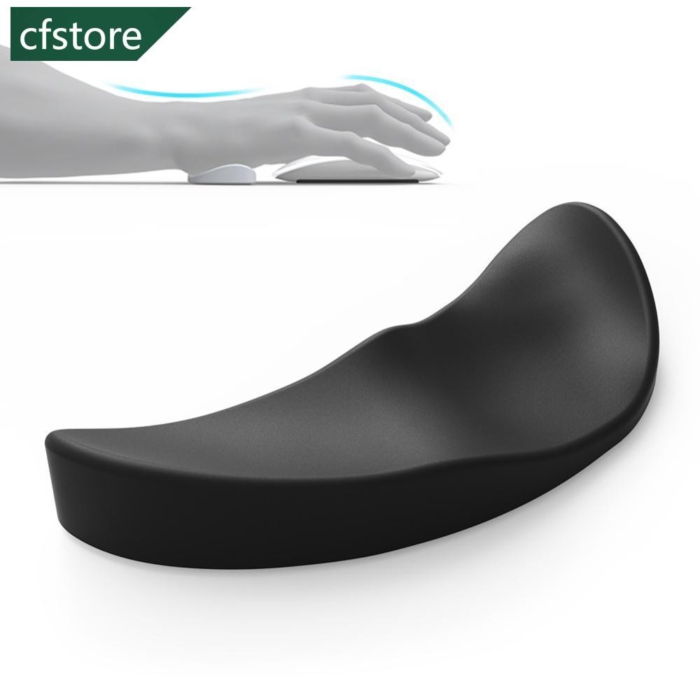 CFE ซ้าย/ขวามือ Ergonomic Mouse Pad สายรัดข้อมือซิลิคอนเจลลื่น Streamline สายรัดข้อมือสนับสนุนสําหรั