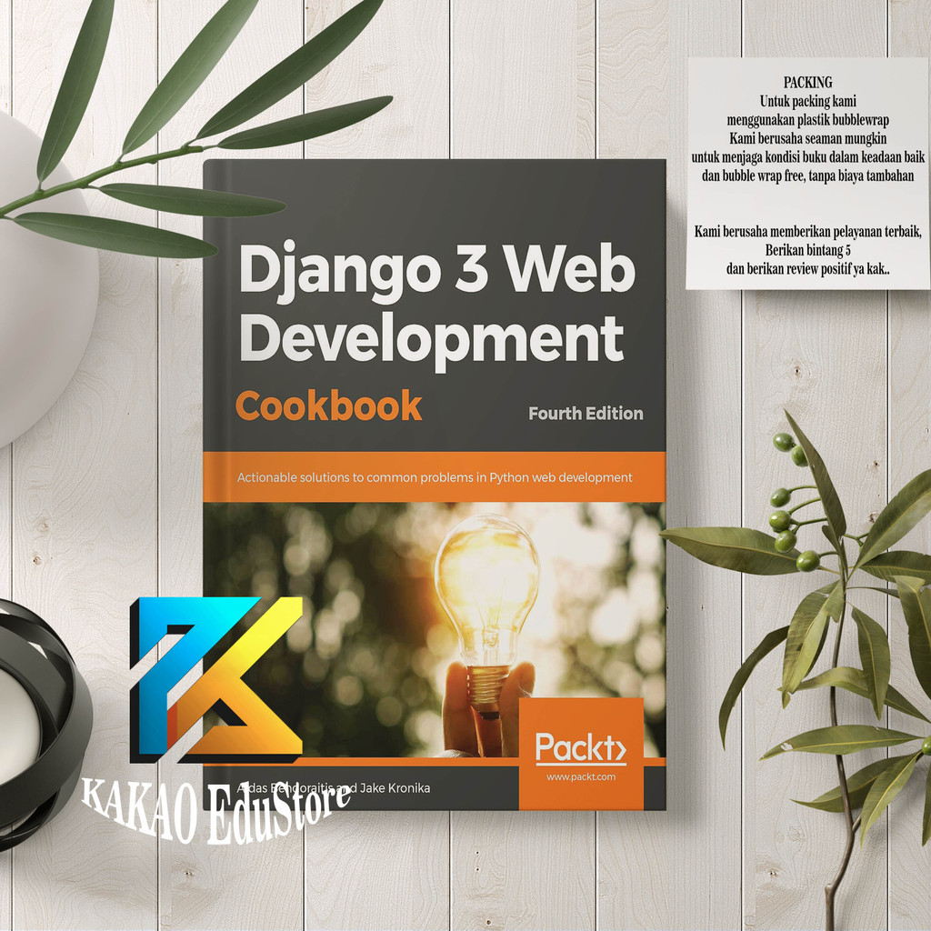 หนังสือทําอาหารพัฒนาเว็บ Django 3