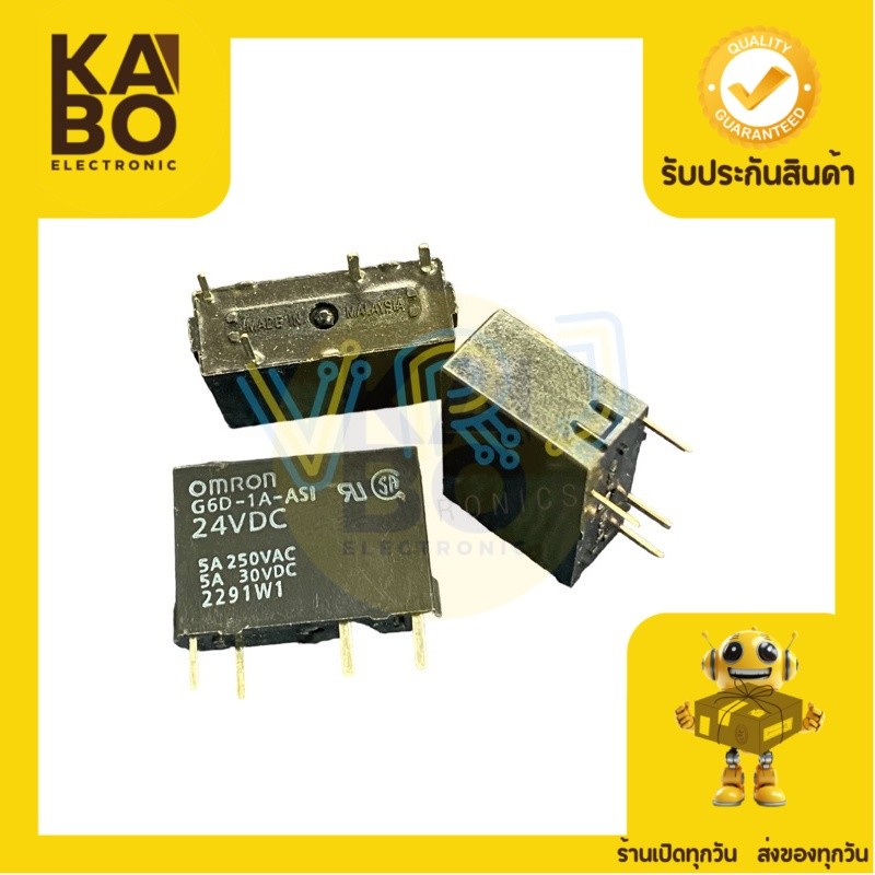 Relay รีเลย์G6D-1A-ASI 24V4ขามีพร้อมส่ง🇹🇭