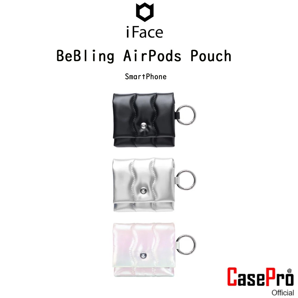 IFACE BeBling AirPods Pouch กระเป๋าใส่อุปกรณ์เสริมเกรดพรีเมี่ยมจากเกาหลี สำหรับ SmartPhone และอุปกรณ