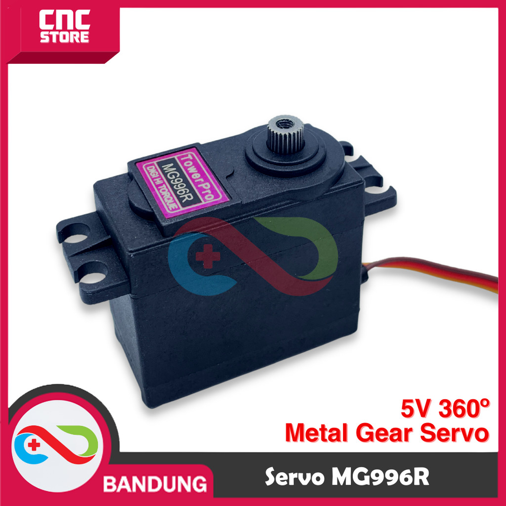 MG996R METAL GEAR 360 DEGREE CONTINUOUS 360 DEGREE SERVO MOTOR-A