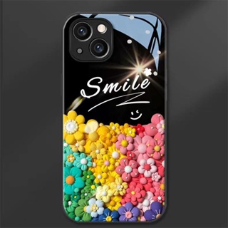 เคสป้องกันโทรศัพท์มือถือ ขอบตรง ลายดอกไม้ดินเผา สําหรับ Huawei P30 Pro P40 Pro P50 Pro P60 Pro Mate 30 Pro Mate 40 Pro Mate 50 Pro