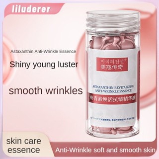 Astaxanthin Revitalizing Anti-Wrinkle Essence Anti-Wrinkle Essence Moisturizing และหดตัว Pore Essence Capsule Essence HO