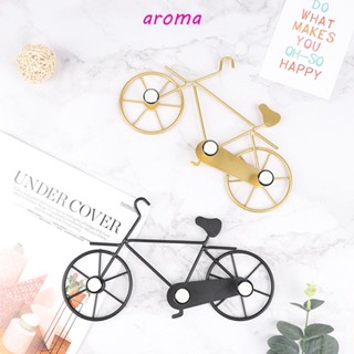 Aroma ที่แขวนกุญแจ หมวก เสื้อโค้ท แบบโลหะ สร้างสรรค์ สําหรับตกแต่งผนังบ้าน