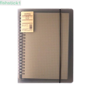 Fishstick1 สมุดโน้ตไดอารี่ กระดาษรีฟิล ขนาด A5 B5 แบบหลวม สําหรับนักเรียน