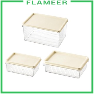 [Flameer] ชั้นวางไข่ ซีเรียล อเนกประสงค์ สําหรับตู้เย็น