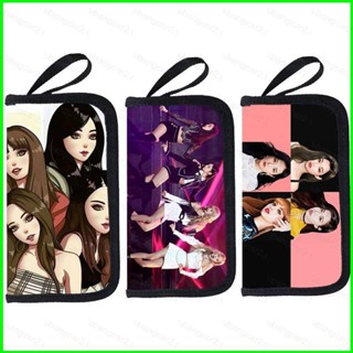 Yb2 BLACKPINK JISOO LISA JENNIE Zero กระเป๋าสตางค์ใบยาว มีซิป อเนกประสงค์ ใส่บัตรได้ BY2