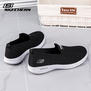 Skechers_ รองเท้าสลิปออนลําลอง น้ําหนักเบา ระบายอากาศ เบาพิเศษ 35-41