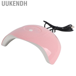 Uukendh UV Nail Lamp Professional 12  Light Beads Timing Art Gel Polish Dryer for Home School Office