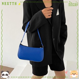 Nextth กระเป๋าสะพายไหล่ สะพายข้าง หนัง PU มีซิป