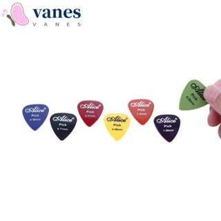 Vanes1 ปิ๊กกีตาร์ เบส ABS หลายสี อุปกรณ์เสริมกีตาร์ 1 กล่อง