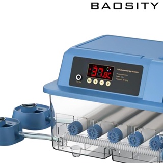 [Baosity] เครื่องฟักไข่อัตโนมัติ อัจฉริยะ หน้าจอ LED สําหรับฟักไข่นกกระทา เป็ด นกพิราบ ไก่ ห่าน