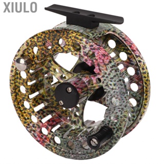 Xiulo 7/8 Fish Skin Pattern Pre-Loaded Fly Fishing Reel with Line  Backing Leader