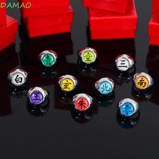 Damao แหวน ลายการ์ตูนอนิเมะ Akatsuki Akatsuki Itachi Pain Orojimaru เครื่องประดับ สําหรับผู้หญิง และผู้ชาย