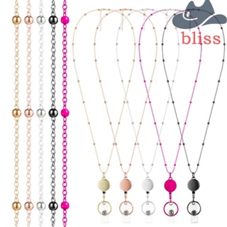 Bliss สายคล้องพวงกุญแจ สเตนเลส กันน้ํา ถอดได้ สําหรับผู้หญิง