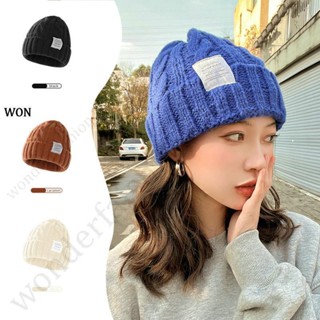 ถักหมวกแบบสาวฤดูหนาว อบอุ่น คู่รัก ถักหมวก Beanie Chapeau [ตัวเลือกแรก]2023