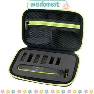 Wisdomest กล่องเก็บมีดโกนหนวด ผ้าไนล่อน สําหรับเดินทาง