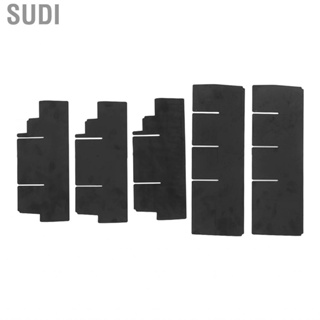 Sudi Center Console Organizer Divider Matte Finish Armrest Storage Box Divider Black for Auto