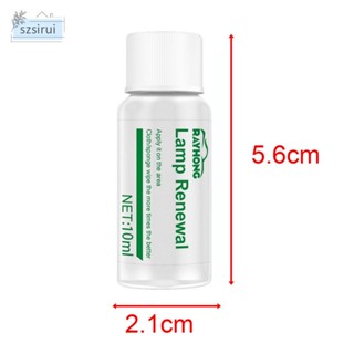 [szsirui] ตัวฟื้นฟูไฟหน้า และตัวป้องกันไฟเลี้ยว ไฟเบรก สําหรับหน้าต่างรถยนต์