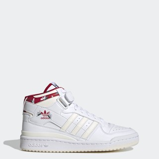 adidas บาสเกตบอล รองเท้า Forum Mid Thebe Magugu ผู้หญิง สีขาว GY9556