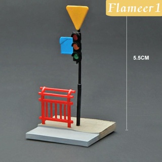 [flameer1] โมเดลรั้วเรซิน สเกล 1/64 พร็อพ สําหรับตกแต่งสวน ภูมิทัศน์ ขนาดเล็ก