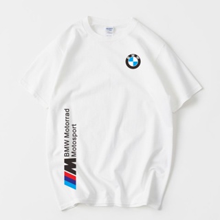 S-5XL เสื้อยืดแขนสั้น พิมพ์ลาย BMW 4S เข้ากับทุกการแต่งกาย สําหรับผู้ชาย