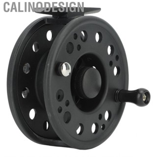 Calinodesign 7/8 Fly Fishing Reel Black Wheel for Rivers Lakes