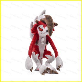 Yyds ตุ๊กตายัดนุ่น โปเกม่อน Lycanroc สีแดง ของเล่น ของขวัญ สําหรับเด็ก ตกแต่งบ้าน