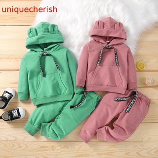 【Unique】ชุดเดรสแขนยาว Hoodie