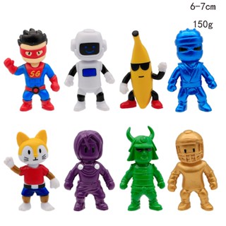 【Free Goods Store】8pcs Stumble guys action figure doll decoration toy