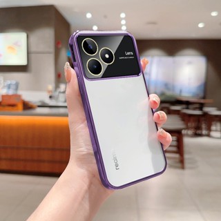 เคสโทรศัพท์มือถือแบบนิ่ม กันกระแทก หรูหรา สําหรับ Realme C51