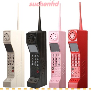 Suchenhd โมเดลโทรศัพท์อิฐโลหะ 80S 90S สไตล์วินเทจ คลาสสิก เก่าแก่ สําหรับถ่ายภาพ