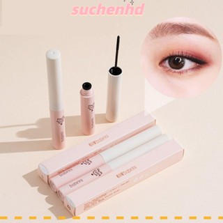 Suchenhd หัวแปรงขนาดเล็ก ติดทนนาน ขนตา แต่งหน้า ตา ละเอียดพิเศษ