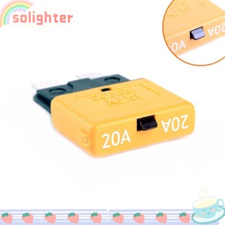 SOLIGHTER ฟิวส์เบรกเกอร์ รีเซ็ตอัตโนมัติ รีเซ็ตได้ อุปกรณ์เสริม สําหรับรถยนต์ รถบรรทุก เรือ