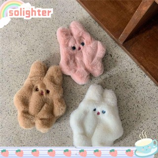 Solighter กระเป๋าใส่เหรียญ ลิปสติก หูฟัง มีซิป ลายสัตว์น่ารัก