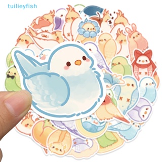 【tuilieyfish】สติกเกอร์ ลายการ์ตูนนกแก้ว หลากสีสัน สําหรับตกแต่งแล็ปท็อป DIY 40 ชิ้น【IH】