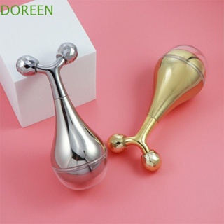 Doreen 2 in1 Beauty Ice Globes ลูกกลิ้งทําความเย็น ทําความเย็น รูปตัว T แท่งโครโย แช่แข็ง สปา บวม น้ําแข็ง ฮอกกี้ เครื่องมือดูแลผิวหน้า