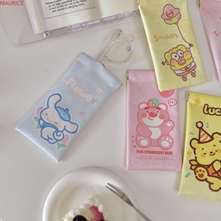 Maurice กระเป๋าแว่นกันแดด ลายการ์ตูนหมี Pikachu Kawaii Pochacco Cinnamoroll Pai Daxing สําหรับเด็ก