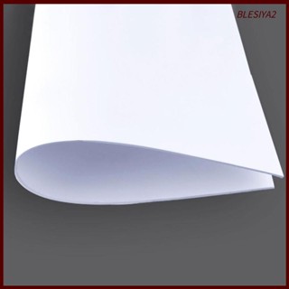[Blesiya2] แผ่นโฟม PVC สีขาว หนา 2 มม. สําหรับโมเดลตัวต่อโมเดล DIY