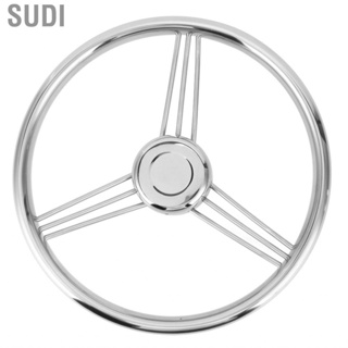 Sudi Marine Steering Wheel  Boat Mirror Polished for Yacht Vessel