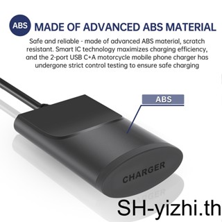 ที่ชาร์จ USB 1/2 ชาร์จเร็ว แบบพกพา และมีประสิทธิภาพ สําหรับอุปกรณ์ทุกรุ่น ABS