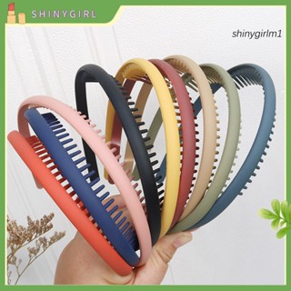 [SN] ที่คาดผมเรซิ่น หลากสี ยืดหยุ่น ใส่สบาย 9 ชิ้น สําหรับทุกสภาพผม