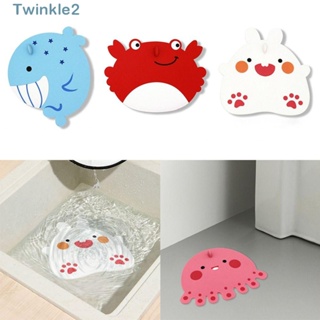 Twinkle ฝาครอบท่อระบายน้ํา PVC ดับกลิ่น กันรั่ว สําหรับอ่างอาบน้ํา อ่างล้างจาน ห้องครัว