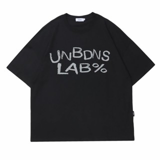 ไฟ! HOMEBOY เสื้อยืดผู้ชายลาย UNB.LAB