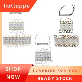 【hottoppe】โมดูลสายไฟ Led 3 ดวง 5050 SMD DC 12V กันน้ํา